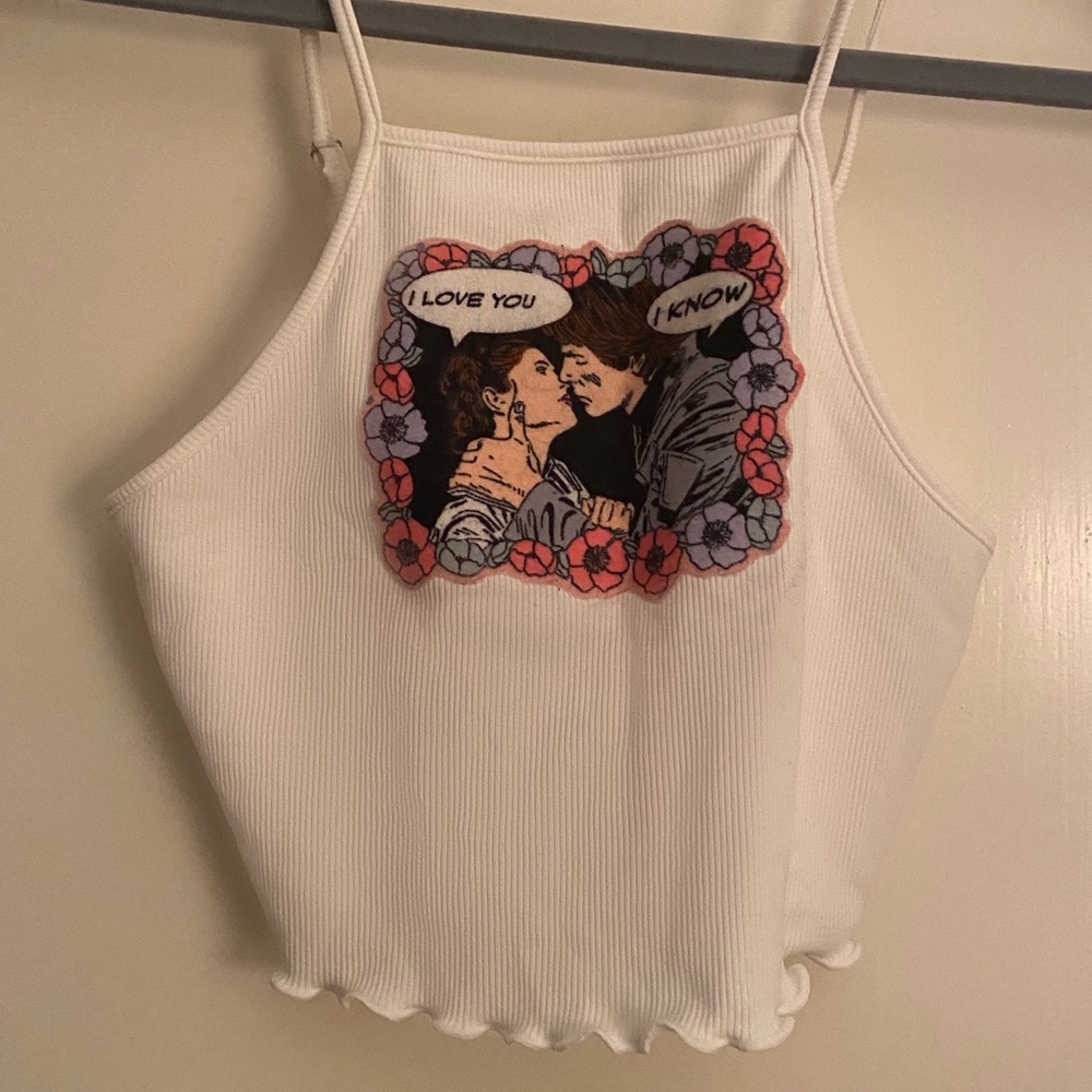 Han Solo & Leia Organa Crop Top